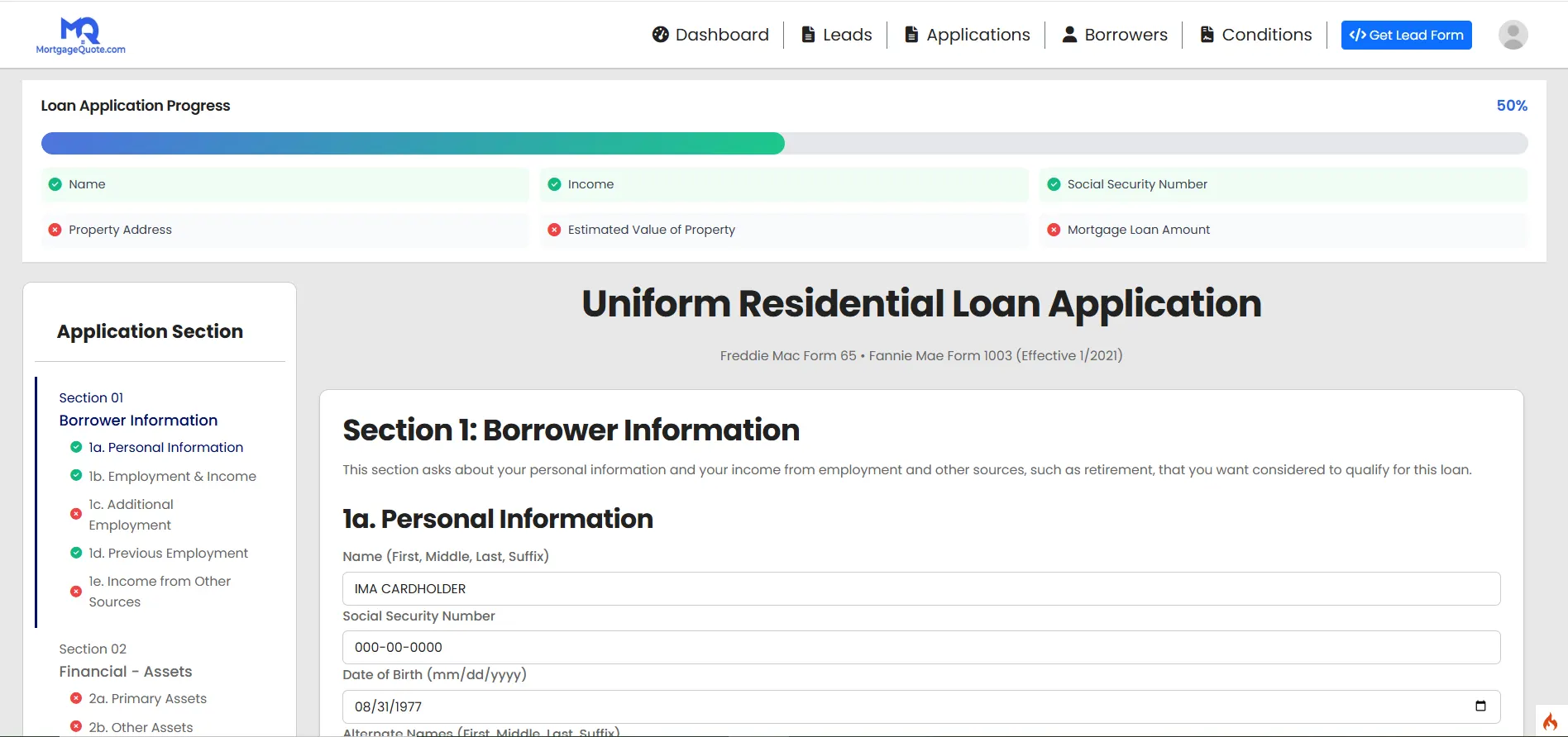 AI Loan Web App